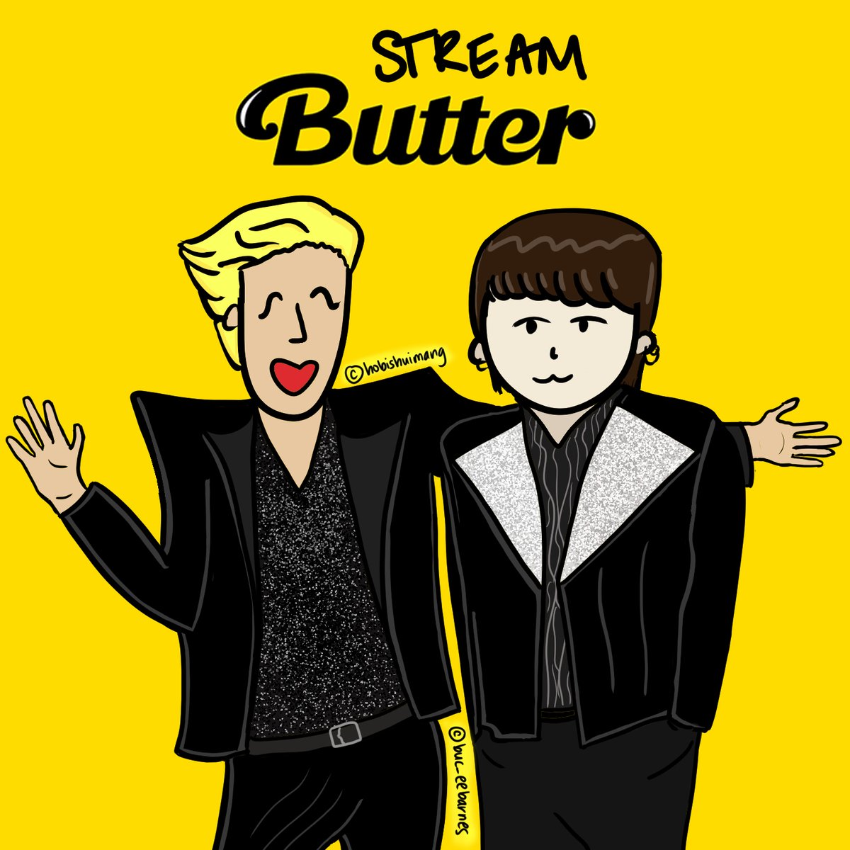 hobishuimang's tweet photo. SOPE SAID TO STREAM BUTTER AND TO DOWNLOAD ALL PURCHASES! Tracking week will be over in 10 mins at 12:59 PM KST. We got this, ARMY!
#SOPE #sopefanart
#BTS #btsfanart #BTS_BUTTER
#StreamingButterParty #BUTTERARMYPARTY
#BTS_ARMY #JHOPE #SUGA https://t.co/9YWrVGvfQg