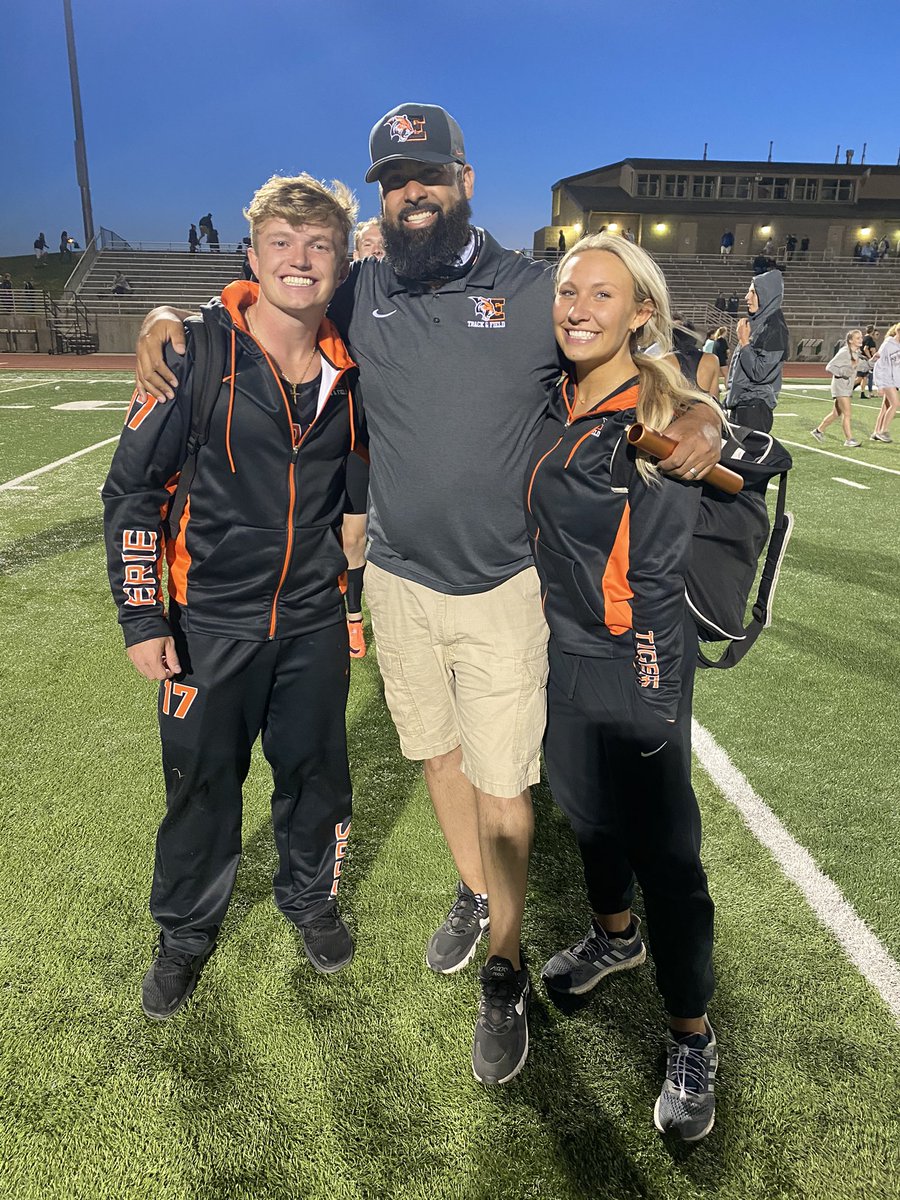 Erie High School T&F (@erietigerstandf) on Twitter photo I am so honored to have had the opportunity to coach these two amazing athletes! Congrats again on winning the EHS male & female athlete of the year to Izzy Hageman and Mason Veve!!! Thanks for all you have done for EHS Track & Field! <a href="/ErieHSAthletics/">Erie HS Athletics</a> <a href="/izzyyhageman/">izzy hageman</a> <a href="/mason_veve7/">Mason Veve</a> I am so honored to have had the opportunity to coach these two amazing athletes! Congrats again on winning the EHS male & female athlete of the year to Izzy Hageman and Mason Veve!!! Thanks for all you have done for EHS Track & Field! <a href="/ErieHSAthletics/">Erie HS Athletics</a> <a href="/izzyyhageman/">izzy hageman</a> <a href="/mason_veve7/">Mason Veve</a>