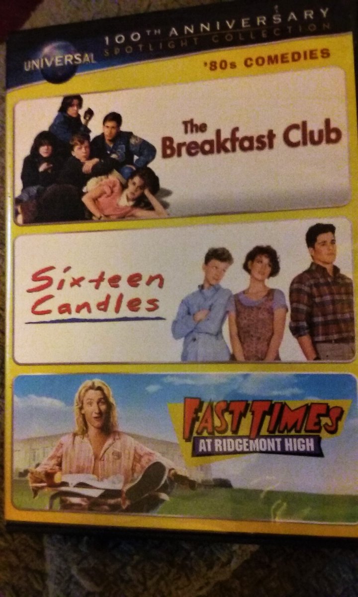 MadamSarcastra's tweet photo. Day 11 (2) #AllTheRestFest📀 #MiniCollections
Also watched most of #TheBreakfastClub
#DVD #collection #FortressOfSolitude #movies #movietwit #MovieLover #DVDs #80smovie #movie #ThursdayNight https://t.co/YhQZ2eyuC8