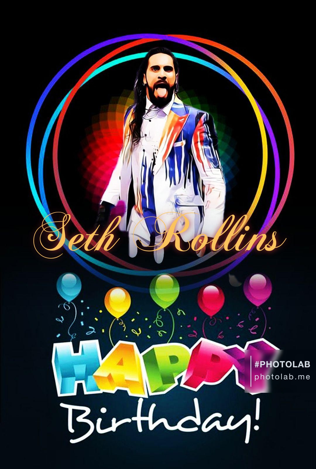   Happy birthday seth Rollins 