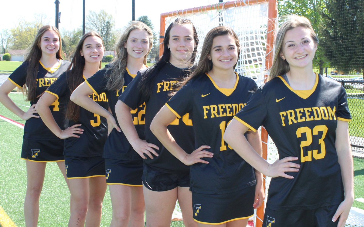 FHSLAXBoosters's tweet photo. #FHSLAXProud 💛🥍🖤 @GirlsFHSLax  
Our Seniors took the field for the last time with their teammates tonight to bring home a #SilverMedal -- the first in Program history. Gritty, passionate and unselfish! -- CONGRATS❣️on a great season!
#BASDProud @fhssportsBASD @PIAADistrictXI https://t.co/wiZerLVQTB