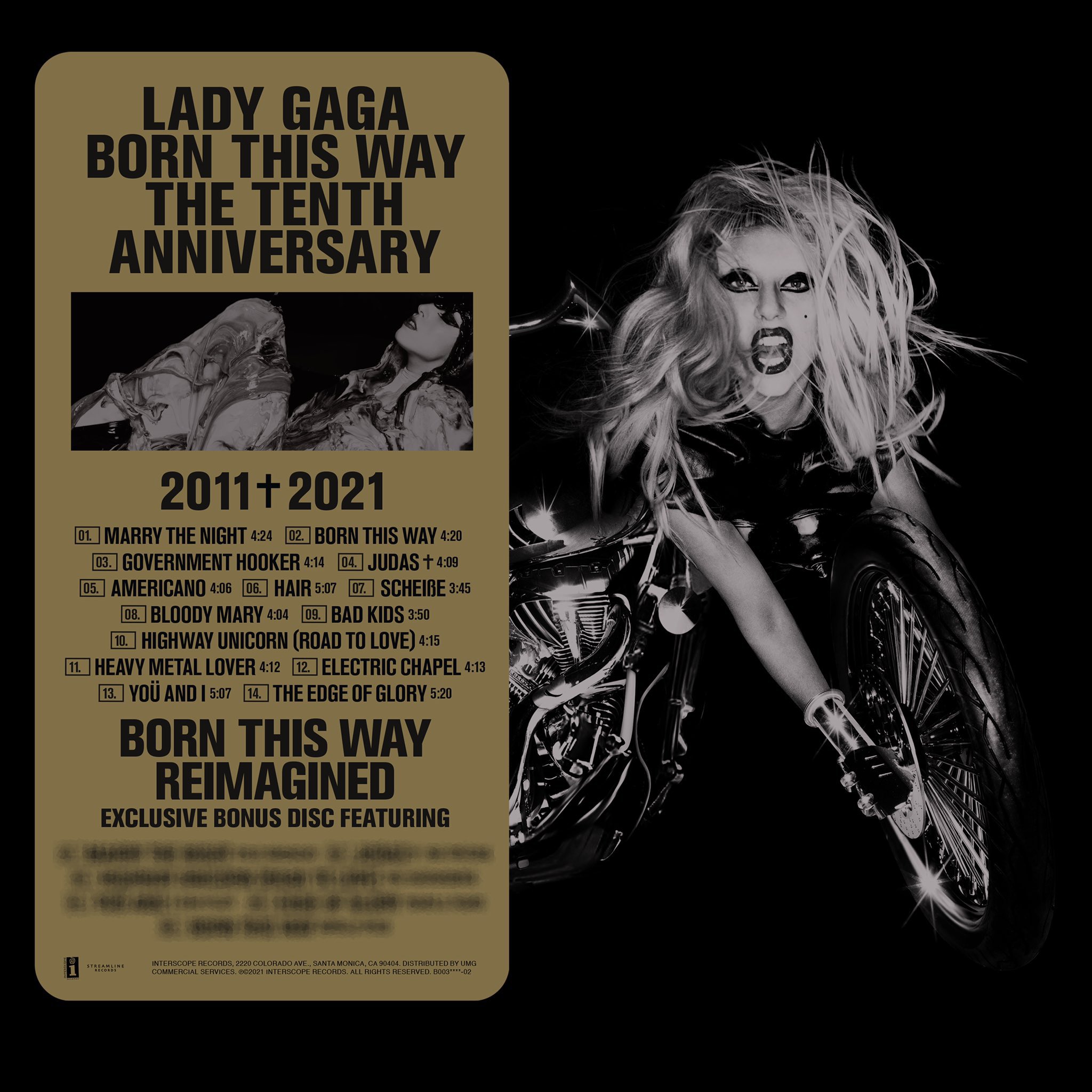 Born This Way 2022 Schedule Pop Crave On Twitter: ".@Ladygaga Announces Born This Way  #Thetenthanniversary Edition. The Special Edition Album Will Include A  Second Disc Of Reimagined Versions Of #Bornthisway Songs By Artists Who  Both Represent And