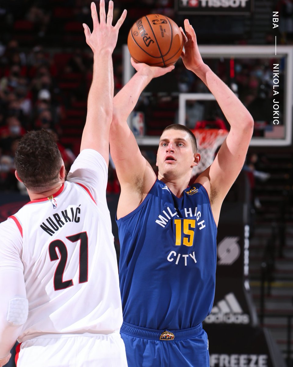 The Athletic on Twitter "Nikola Jokic has recorded 3⃣0⃣+ points in