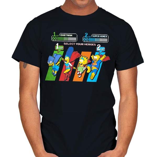 theshirtlist's tweet photo. SELECT A SIMPSON T-Shirt - https://t.co/15BNm0QLXW Simpsons t-shirt from @CoDdesigns &amp; @riptapparel for just $14! #BartSimpson #Bartman #Cartoon #CoDDesigns #HomerSimpson #LisaSimpson #MargeSimpson #Parody #StevenGelenter #TheSimpsons #TV #VideoGame https://t.co/IF7z7UiohI