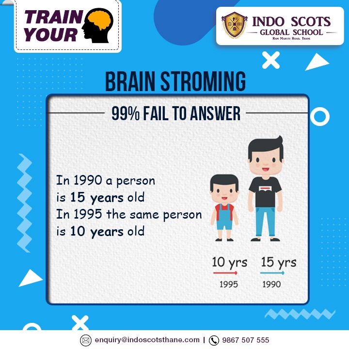Come on! You've got to get this

#IndoScotsGlobalSchoolThane #ISGS #CanYouSolve #Riddle #Riddlemethis #Riddleoftheday #Quiz #QuizTime #Questions #QuestionsChallenge #QuizOfTheDay #Quizzes #Knowledge #TrainYourBrain #Puzzles #CanYouSpot #BrainPuzzle #PicturePuzzle #AdmissionsOpen