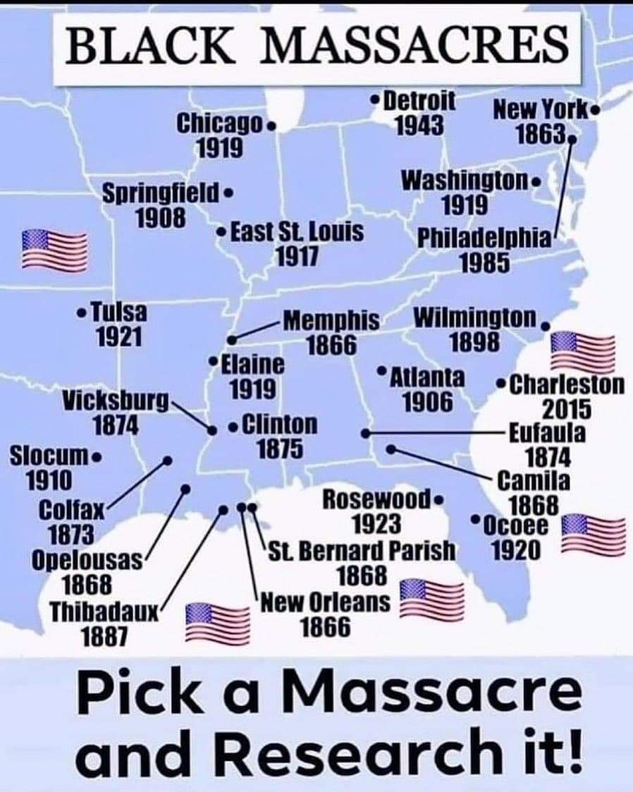 Doc_SOAP's tweet photo. Tulsa wasn't the only massacre.. https://t.co/Xqh1MYzNdQ