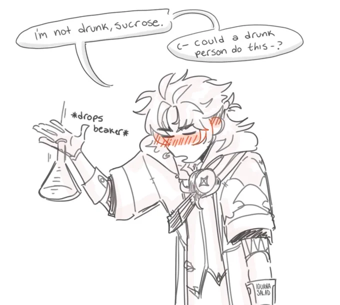 tw // alcohol use  ig
the concept of drunk albedo is so funny to me im sorry i
|| #GenshinImpact #albedo #kaeya #kaebedo 