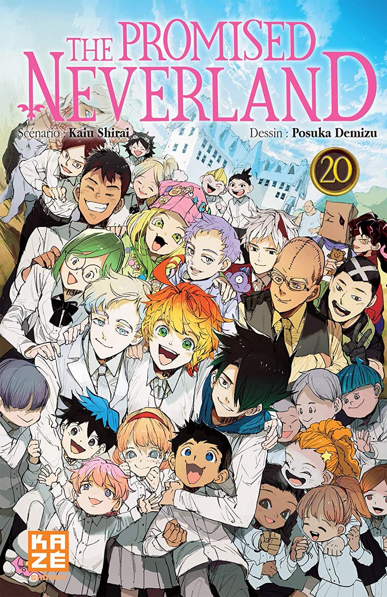 TPN_FR's tweet photo. J-5 avant la sortie du tome final de The Promised Neverland en France ! https://t.co/jK5RPfPEVC
