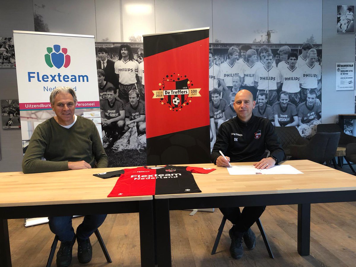 dennisendebbie's tweet image. ✅Afgelopen week het contract ondertekend voor nog een seizoen Hoofdtrainer/coach  @DeTreffersO21 🔴⚫️ 💪🏻