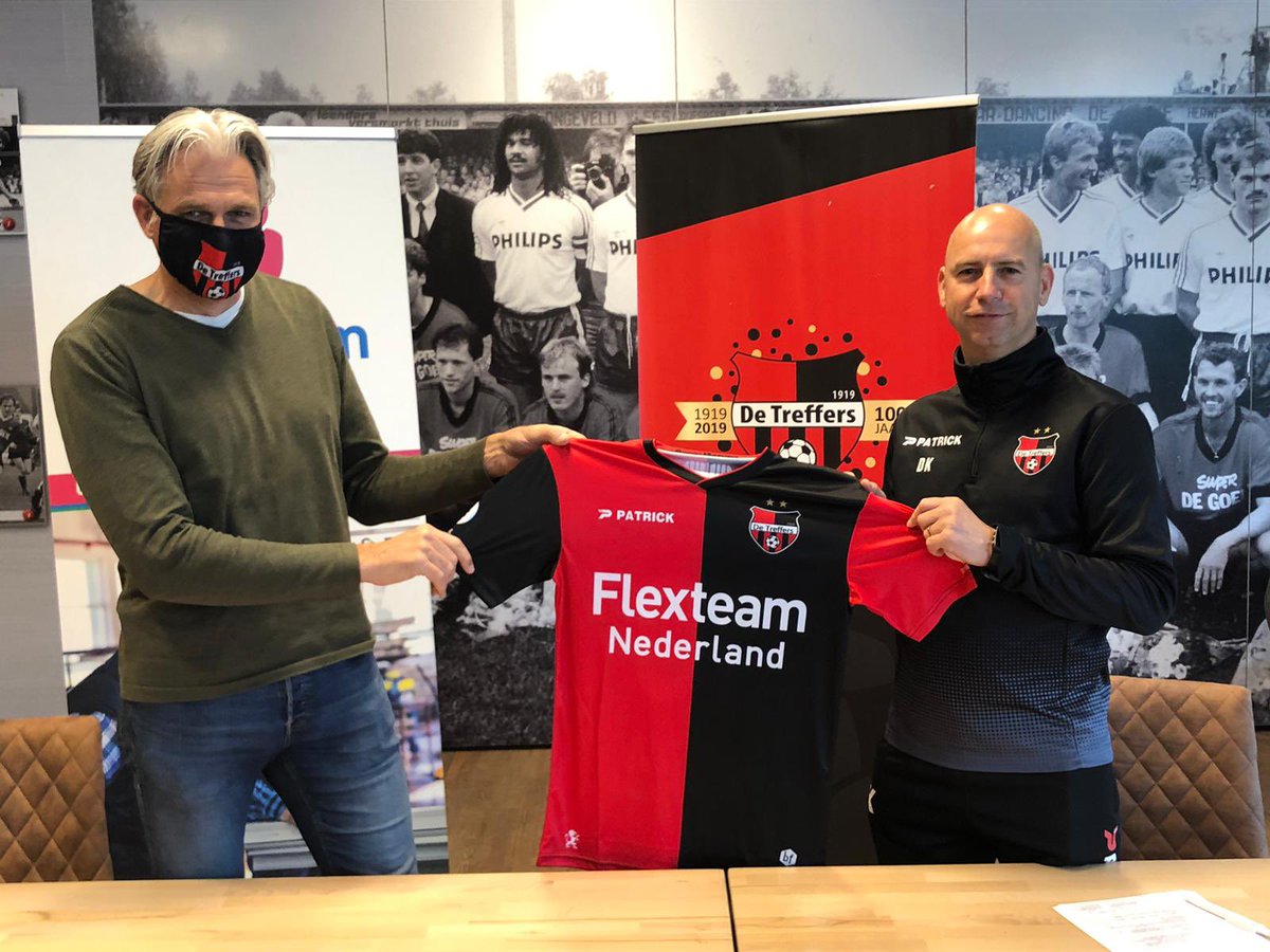 dennisendebbie's tweet image. ✅Afgelopen week het contract ondertekend voor nog een seizoen Hoofdtrainer/coach  @DeTreffersO21 🔴⚫️ 💪🏻