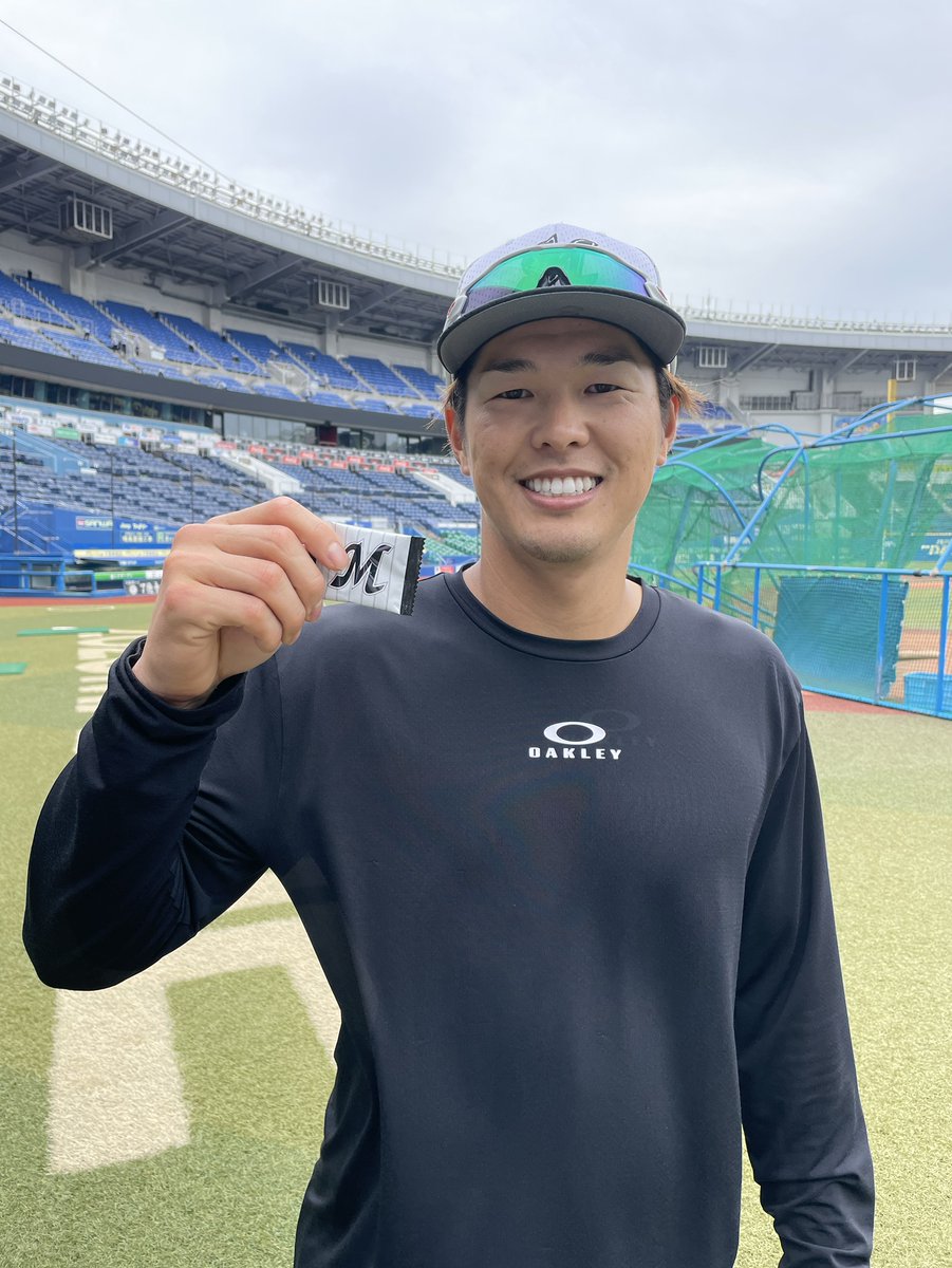 本日よりZOZOマリンで広島との3連戦です！本日誕生日のキャプテン