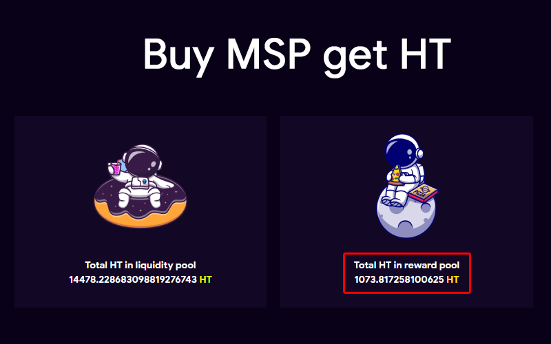 NutDefi's tweet photo. Secret of Moonship Token (MSP)
Holding MSP you can get HT and more MSP
See amount HT rewards, you will received at https://t.co/aapH92e4Sl
Buy MSP at https://t.co/DtDQKEm9dQ 
#nutmoney #nutdefi #Moonship https://t.co/pTJIiK7u7s