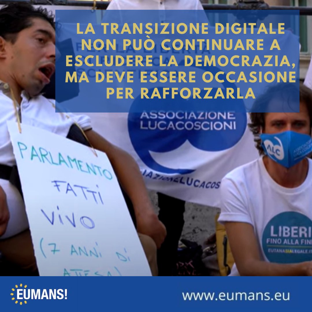 theeumans's tweet photo. 13mld in digitalizzazione, ma in Italia si può partecipare alla vita pubblica solo in presenza. Con poche migliaia di € si può costruire una piattaforma per sottoscrivere online referendum e iniziative popolari: Ministro Colao, cosa aspetta? 
👉https://t.co/uWSIB0KIaI https://t.co/1ROAt1KqJy