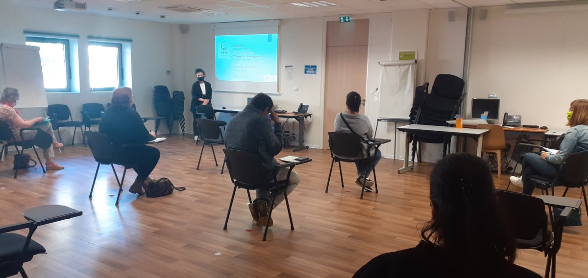DavidBrnrd's tweet photo. #PlanGrandAge #TousMobilises 8⃣ candidats présents ce matin pour participer au recrutement @GEIQADCVL et #asmad dans nos locaux @poleemploi_RCVL https://t.co/wt4zlT7P3C
