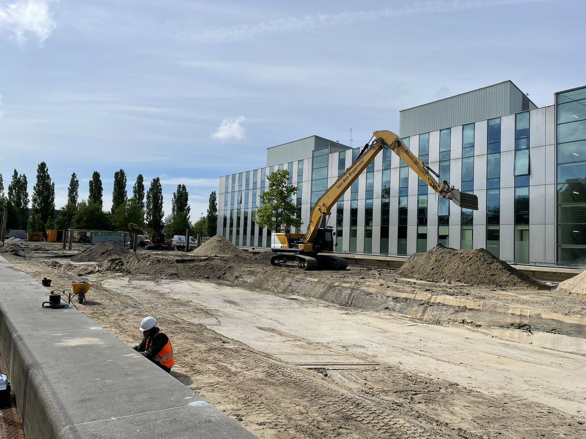 JesperG99's tweet photo. Werkzaamheden @biggrondwater, @werkinjewijkZM &amp; Trisoplast bij @Rijkswaterstaat Utrecht. https://t.co/6v9UyijGXG