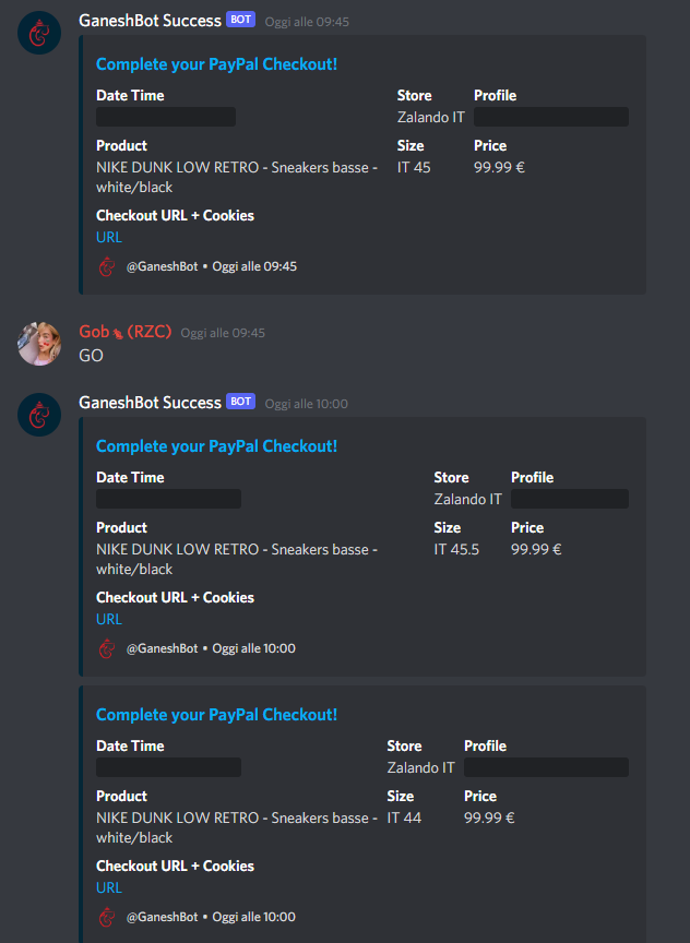 zalando dunk orange pearl