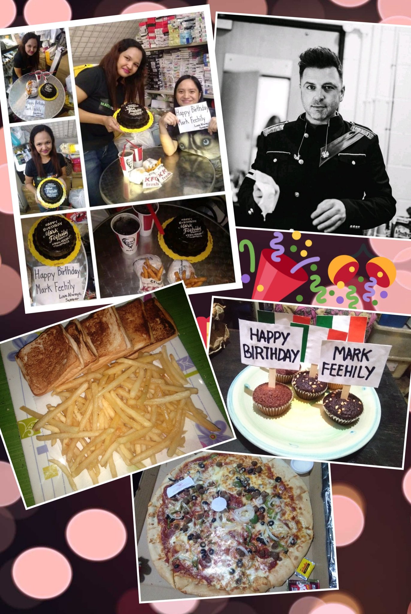  Happy Birthday   Mark Feehily Take care and godbless 