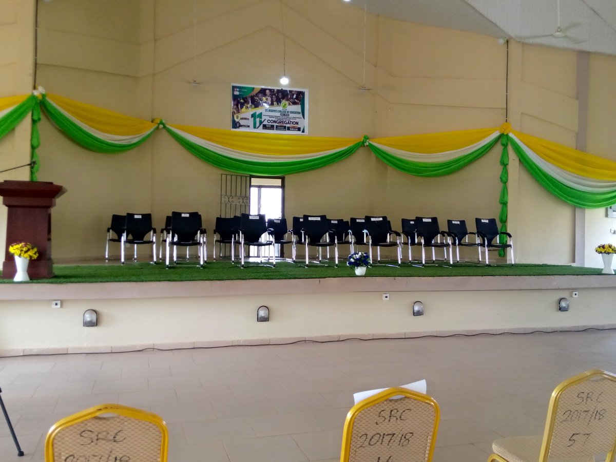 StBechem's tweet photo. Today is a great day by all standards in the history of this institution @st Joseph of education, Bechem https://t.co/2ZSiOY5HdP