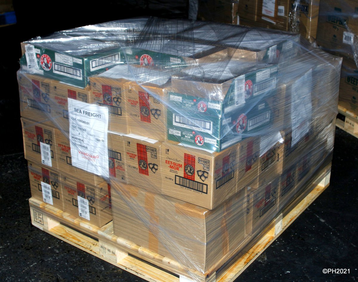 PeterHerring's tweet photo. #FirstShipment locked and ready to roll. Thanks to @DeidreDreyer at Federal Clearing for the amazing helpfulness and the superstar Marvin and his team at One Up Cash and Carry. I would never have been able to pull this off without their help. #AllInADaysWork #ServiceExcellence. https://t.co/gOLYbEf6wq