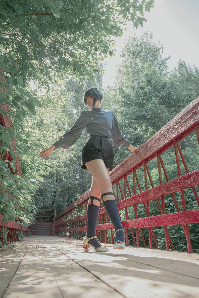 [ Dewdrop ]

When the fog descends on the soft sleepy grass, the dew dance begins

ph @AwesomiCosplay 
Xingqiu @server_photos 

#GenshinImpact #Xingqiu #行秋 https://t.co/OSRrtaj7Z2