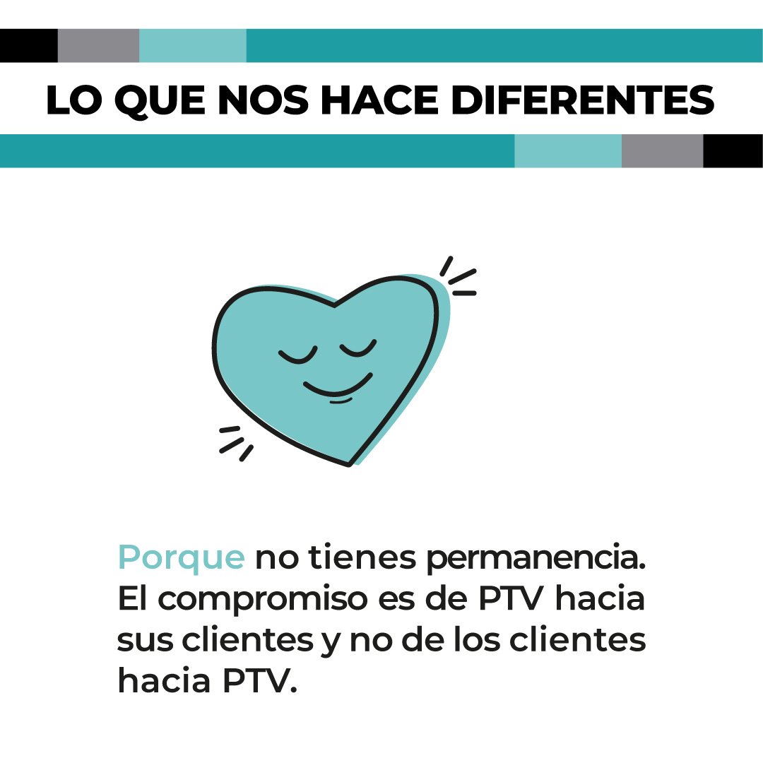 #Diferencias de PTV Telecom✌️🏽

 4⃣ - SIN Ataduras 📋📌🆓 

👉🏽 El compromiso es de PTV hacia sus clientes y no de los clientes hacia PTV.

#felizviernes #felizfinde #ptv #detotalconfianza #libre #free  #sinataduras