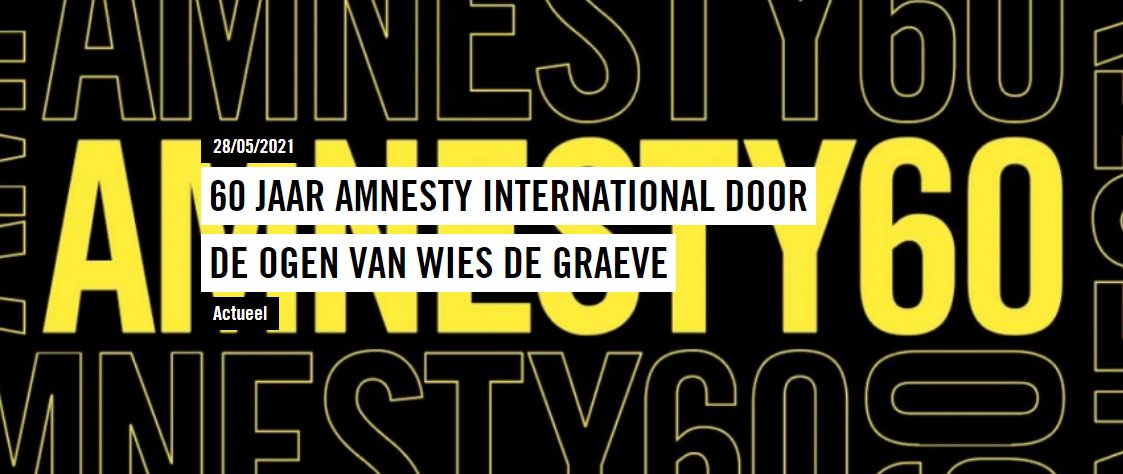 Vandaag is een dag om #verwezenlijkingen te vieren.
Vandaag is een dag om te beseffen dat een brede #mensenrechtenbeweging meer dan ooit nodig is.
Vandaag is een dag om de kracht van #activisme te omarmen.
M'n boodschap bij onze 60e verjaardag 👉🏼amnesty-international.be/nieuws/60-jaar…