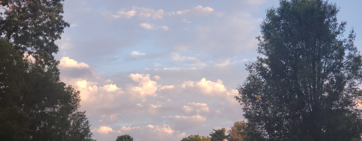 I don't think you can ask for a better morning sky. Enjoy!