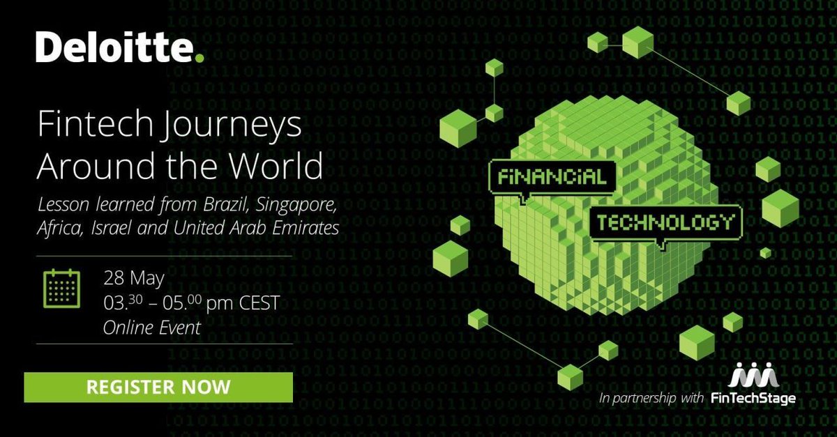 📌THE DAY HAS ARRIVED📌

“FINTECH JOURNEYS AROUND THE WORLD WEBINAR”

Don’t skip this amazing opportunity to get insights from different speakers, with years of expertise regarding the #Fintech sector.

🌎TODAY 3.30PM TO 5.30PM CEST🌎

GO REGISTER NOW - lnkd.in/dyzicSw