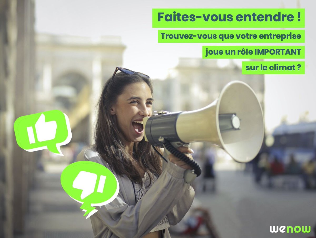 WeNow lance un sondage sur les attentes des salariés en matière de climat ekopo.fr/Thematique/bio… via <a href="/EKOPO_/">EKOPO</a>