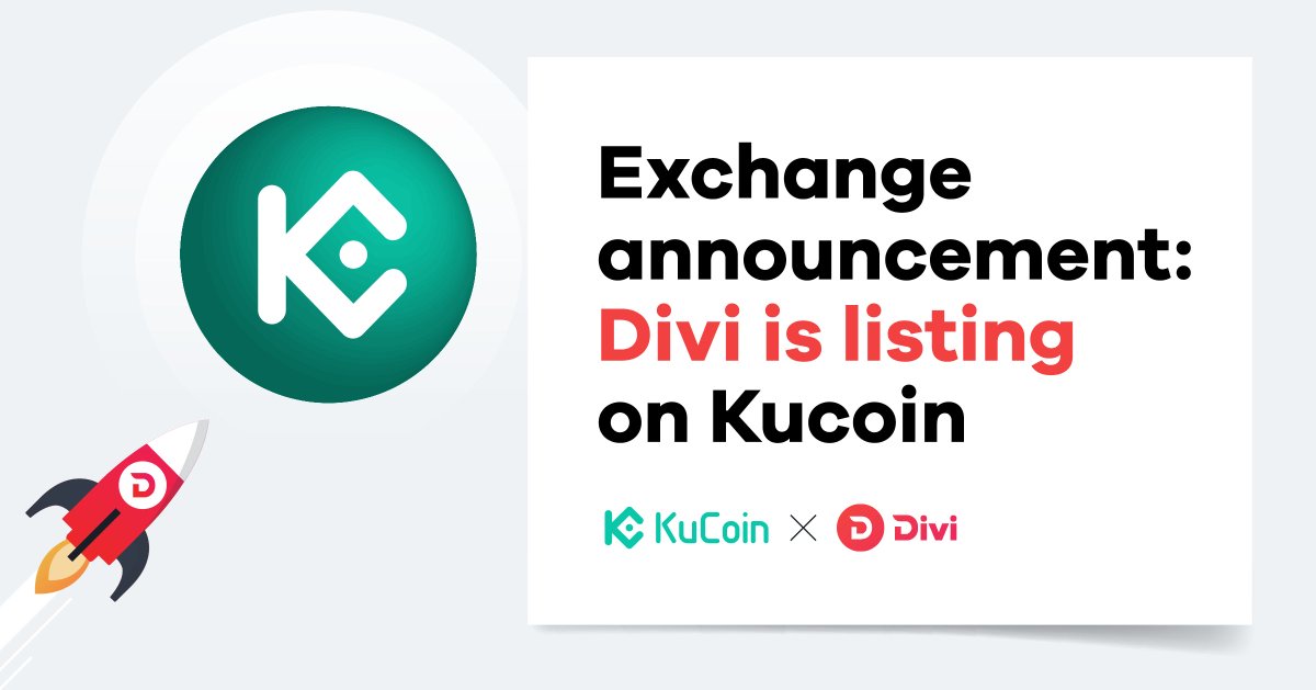 DiviProject's tweet image. 🚨ANNOUNCEMENT ALERT!🚨

Mark your calendars 📅

Trading will begin on @kucoincom  in THREE days! Trade DIVI/USDT on one of the biggest #crypto exchanges in the world! We’ll be running promotions to celebrate the event, so stay tuned!

kucoin.com/news/en-divi-g…
