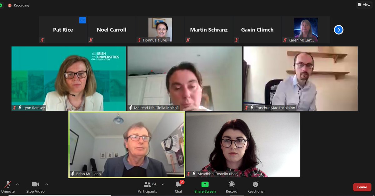 MeadhbhCostello's tweet photo. Delighted to have taken part in the panel on #microcredentials this morning. Great insights on industry-academia collaboration as the driver of flexible learning, inclusion, personalisation and innovation. #EdtechIE21 #Edtech #lifelonglearning @ILTAtweets @ibec_irl https://t.co/ndEOXpdEvI