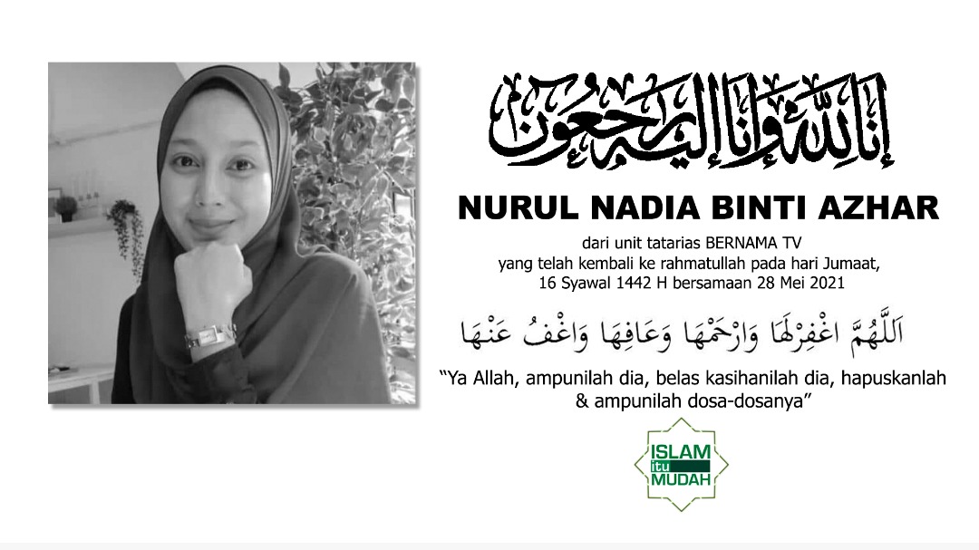 Meninggal nadia dr nurul Nurul Nadiah