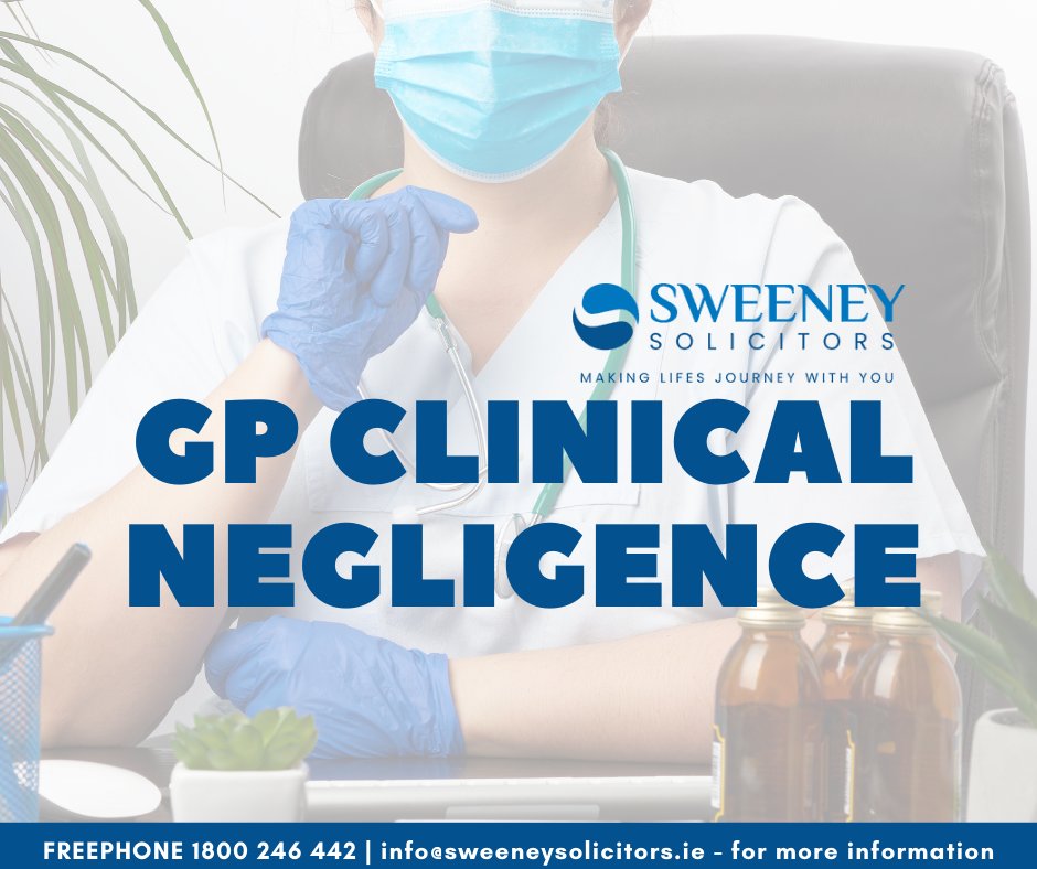 GP CLINICAL NEGLIGENCE
Download our FREE e-book for everything you need to know ✅
➡️ sweeneysolicitors.ie/the-ultimate-g…
OR
CONTACT US TODAY! ☎️
F R E E P H O N E N U M B E R
✅ 1800 246 442 ✅
We are happy to help with any inquiries you may have.
#medicalnegligence
#solicitor
#cork
#dublin