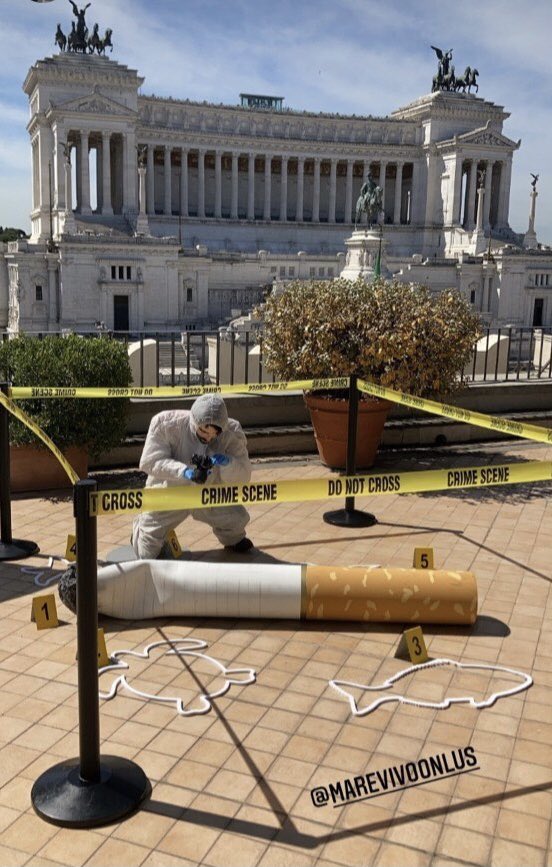 ABCipolla's tweet photo. ☠️🚬CRIME SCENE 🚬☠️ 

@SapxMarevivo @MarevivoOnlus 

#smm21 #social4social https://t.co/vMKirGNe0i