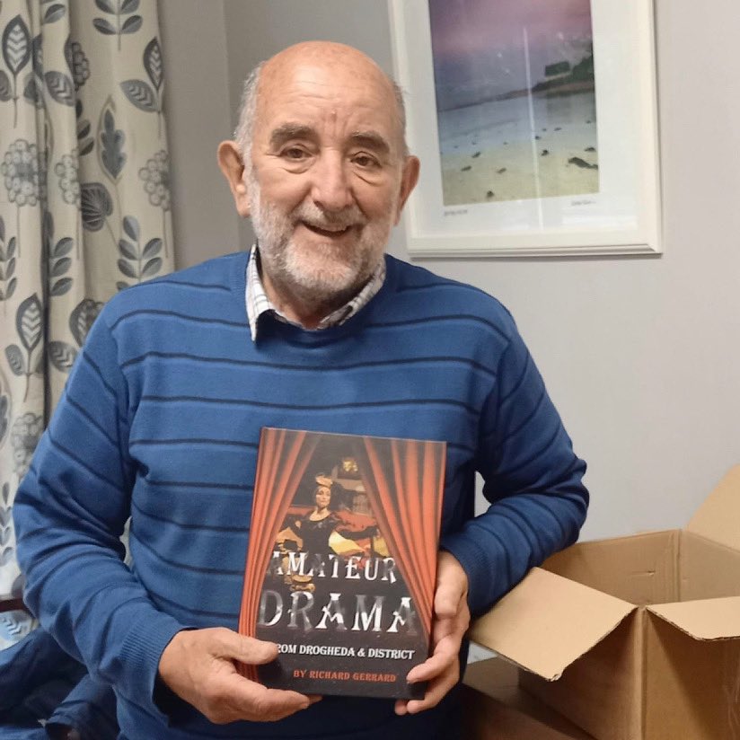 angloprinters's tweet photo. We recently had the pleasure of printing Ricky Gerrard's new book “Amateur Drama from Drogheda &amp; District”. The book is available to purchase from Ricky at 087 9763689 or ricky_gerrard@yahoo.co.uk costing 25 Euro. Very best of luck Ricky from all the team at Anglo. #louthchat https://t.co/tAAQD8dwhw