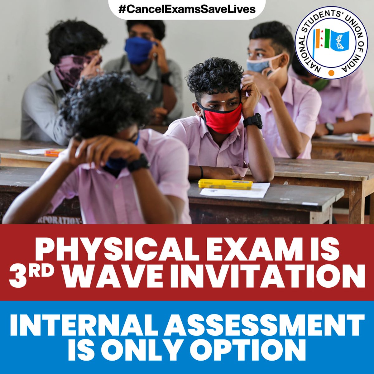 thePrincekhan7's tweet photo. @DrRPNishank #cancelboardexam https://t.co/L0hJKYLJzo
