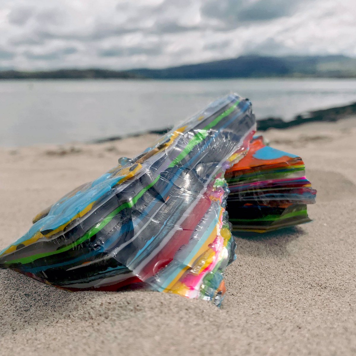 To celebrate the start of <a href="/SaltaireArt/">Saltaire Inspired</a> trail and virtual makers fair. I thought I would show you how Surfite looks in the rough before it gets carved into jewellery.