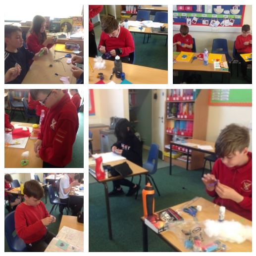 Oak have been practicing their sewing skills this week making monsters! #concentration #perseverance