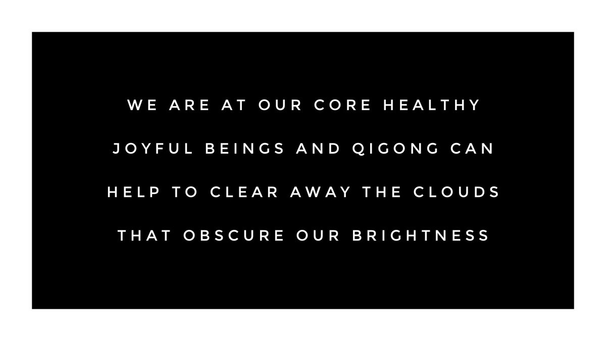 SimonTandree's tweet photo. We are are at our core, healthy, joyful beings and #Qigong can help to clear away the clouds that obscure our brightness
Join me weekly for online Qigong every Tue/Thur morning 8.30-9.30am
https://t.co/ELU7k466ZM
#vortexhealing #healing #health #anxiety #stress #wellness https://t.co/Lu2TfSaR7c