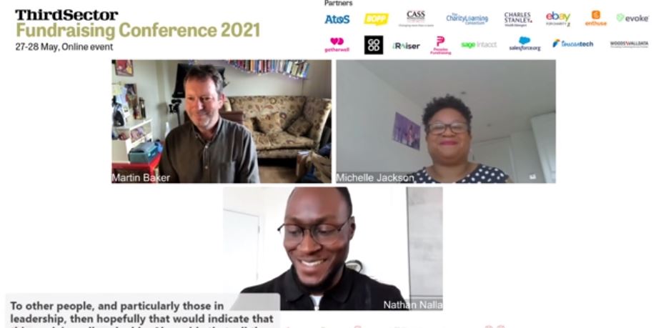charitylearning's tweet photo. A huge thank you to Nathan Nalla from @BETHERIOT_ and Michelle Jackson from @ShawTrust for hosting our session at @ThirdSector_Hub's Fundraising Conference!
#frconference2021 #diversity #culture #inclusion #diversityandinclusion https://t.co/gYSPlgcl0S