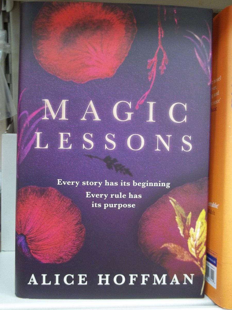 Victoria_Books's tweet image. We are very lucky to have #signed copies of #MagicLessons by @ahoffmanwriter @ScribnerUK available in #Haverfordwest #Pembrokeshire now