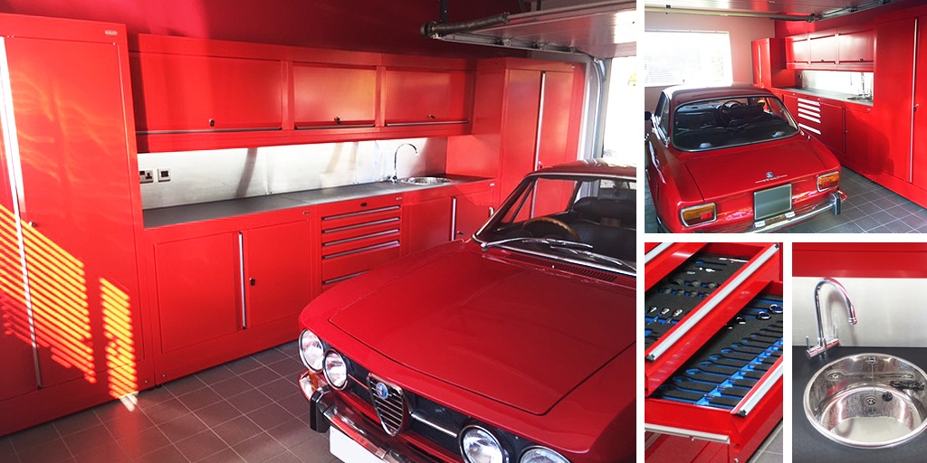 dura_garages's tweet photo. CARE FOR YOUR CLASSIC! 🥰🚘 If you love your car then give it a great home! Transform your garage with Dura’s beautifully fitted furniture, flooring, ceiling and lighting. For ideas and a brochure visit https://t.co/dAL2OCyxNi
.
#transformyourgarage #alfaromeo #classiccars #tools https://t.co/0el0Qgd194