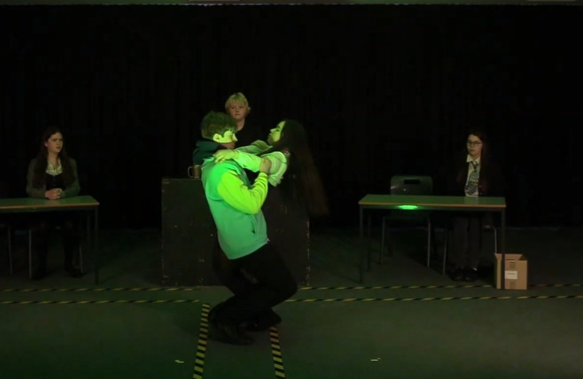 Yr 11 had their final Drama Lesson yesterday!  We couldn't be prouder of them; they have completed their whole course, including the practical  components, despite the challenges of Covid. Here are Group 3 performing their recent exam piece for C3. 
#EduArtsFest 
#tie #BTEC