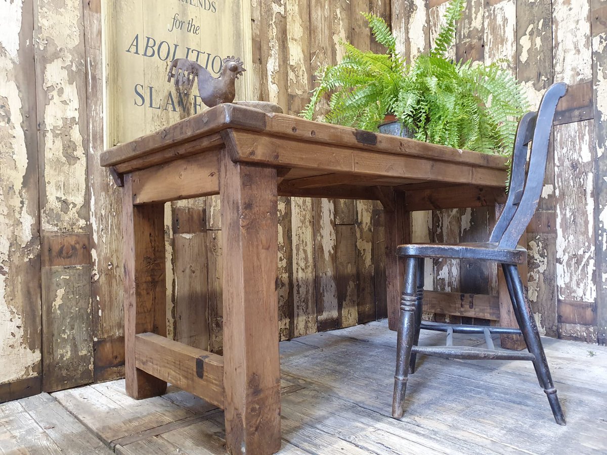 ReginaldBallum's tweet photo. love the solid chunkiness of this industrial dining table - the figuring on it's top is stunning
#diningtable #industrialtable #industrialstyle #kitchentable #kitchen #diningroom #family #mealtime #modernrustic #interiorinspo #homedesign #eclectichome #myhome #wood #reclaim https://t.co/FWCVFqVlTv