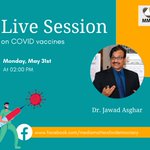 Image for the Tweet beginning: Catch Dr. @jasghar live on