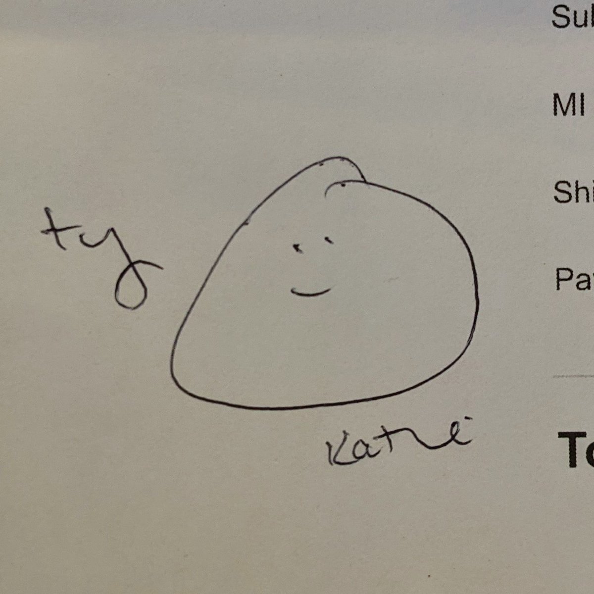 Cutest packing slip ever. Thanks <a href="/PangeaReptile/">Pangea Reptile</a>!