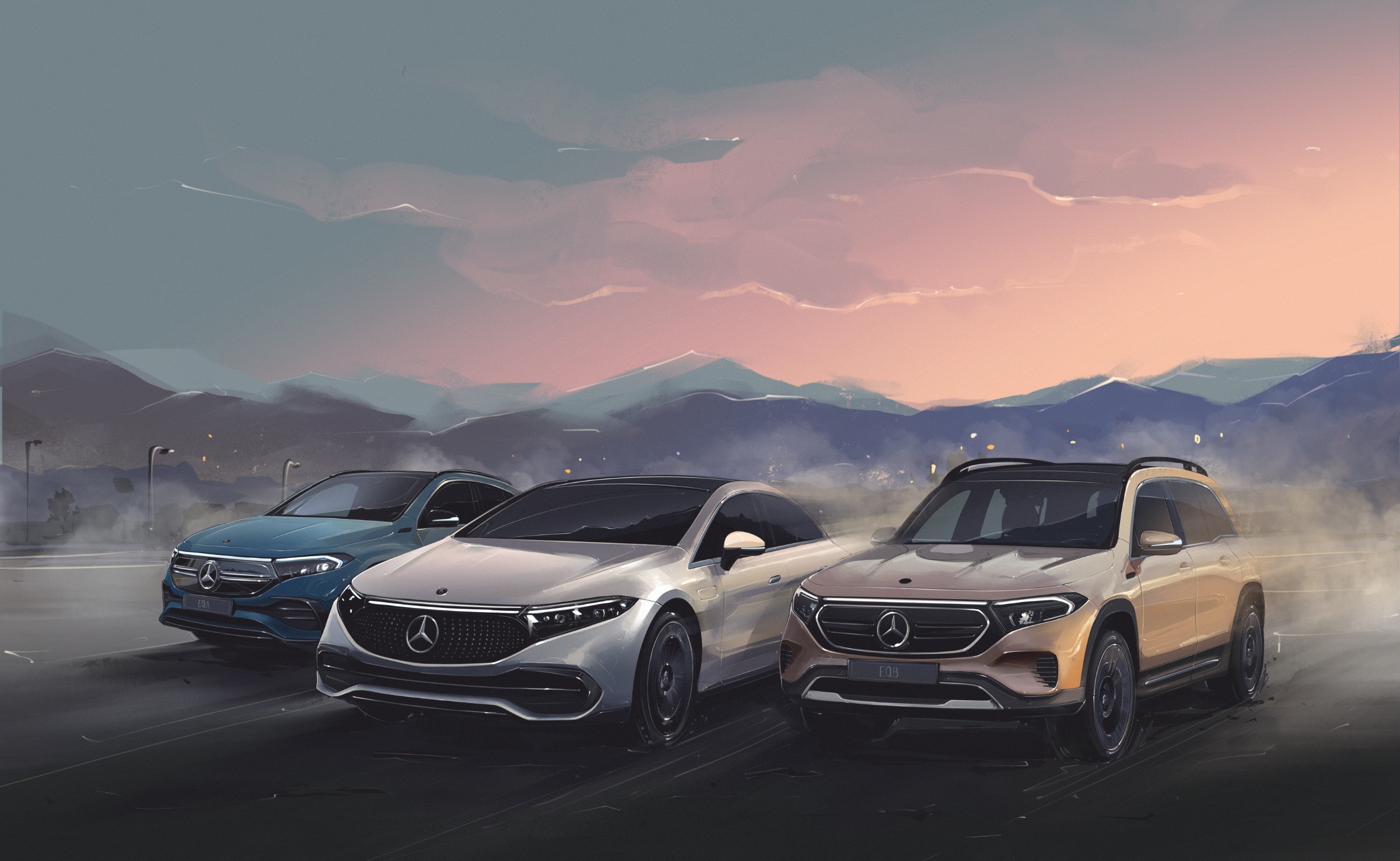 Mercedes eq family deals