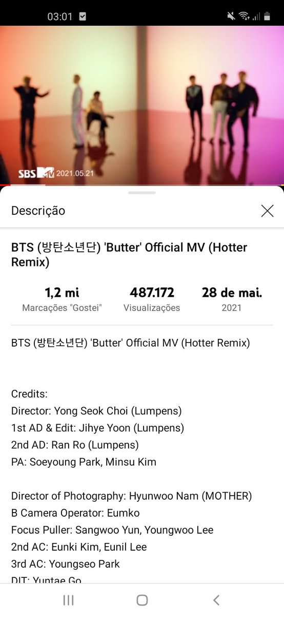 RushFlyers5SOS's tweet photo. "Esse MV" YouTube e seus bugs já faz 2 horas, que foi lançado "Butter", e as views não subiu. Mesmo assim bora da views #MV #Butter #BTS #Army #BangTanBoys #Perfects #Kim #Seokjin #KimSeokJin #Kimnamjin #V #Taehyung #Tae #Jimin #Jungkook #RM #Namjoon #Junghosoek #Jhope #Hobi https://t.co/NZwZg07KRD