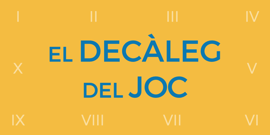 totjugar's tweet photo. El 2014, el col·lectiu BCN Juga -format per persones de perfils variats vinculades al món lúdic- vam estructurar comissions de treball per reforçar el valor social del joc. Una d'elles va elaborar aquesta joia que sempre val la pena recordar 👇 #Diadeljoc #DiaInternacionaldelJoc https://t.co/nWoGrQ7n2M
