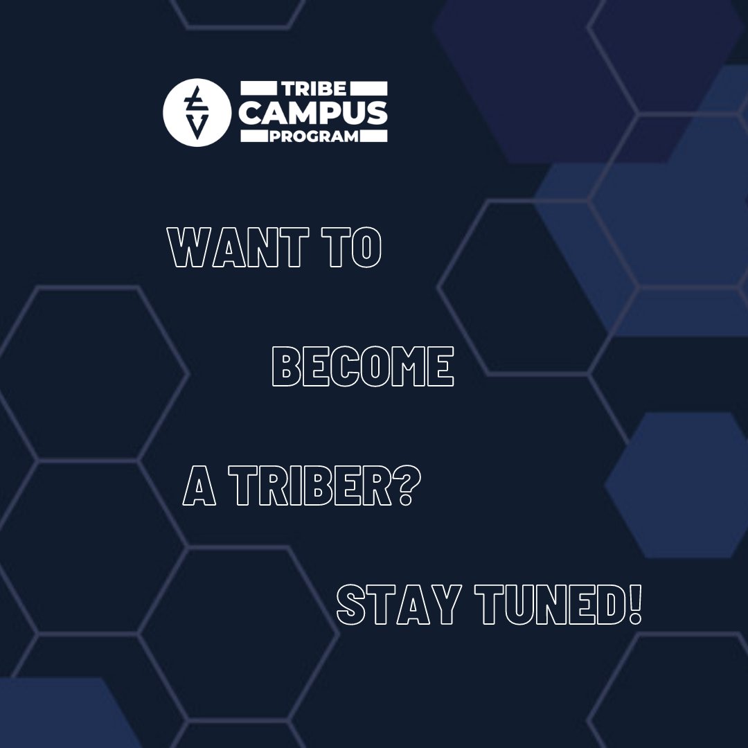TribeVibeLive's tweet photo. All those looking to become a TRIBER, STAY TUNED for everything you need to know 😃💥
Tag someone who needs to see ⭐
#TCP #TribeCampusProgram #Season2 #CampusAmbassadorProgram #CampusAmbassadors #Triberz #Triber #TribeVibeLive #TribeVibe #StayTuned #JoinTheTribe #FridayMorning https://t.co/izHVLe7Xxp